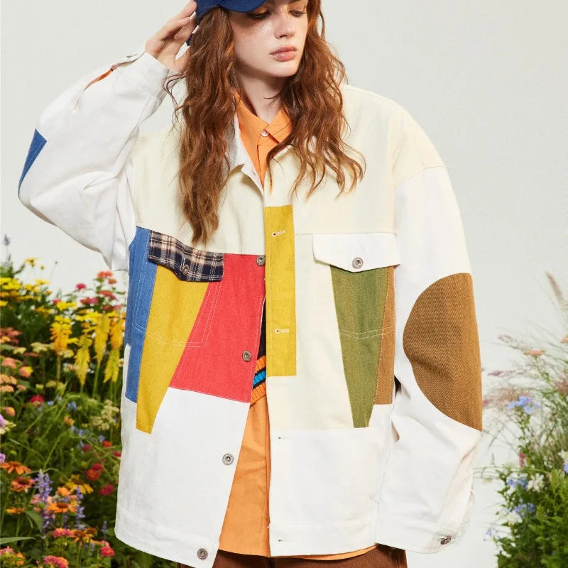 Patchwork Colorblock Jacket