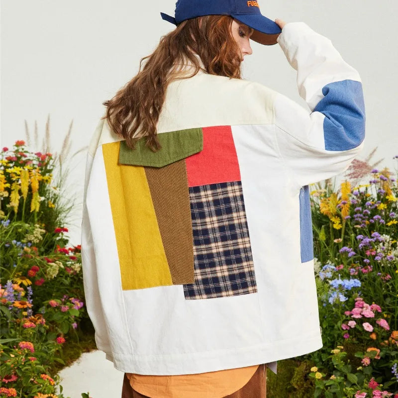 Patchwork Colorblock Jacket