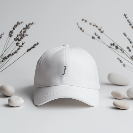 Minimalist Dad Hat – White