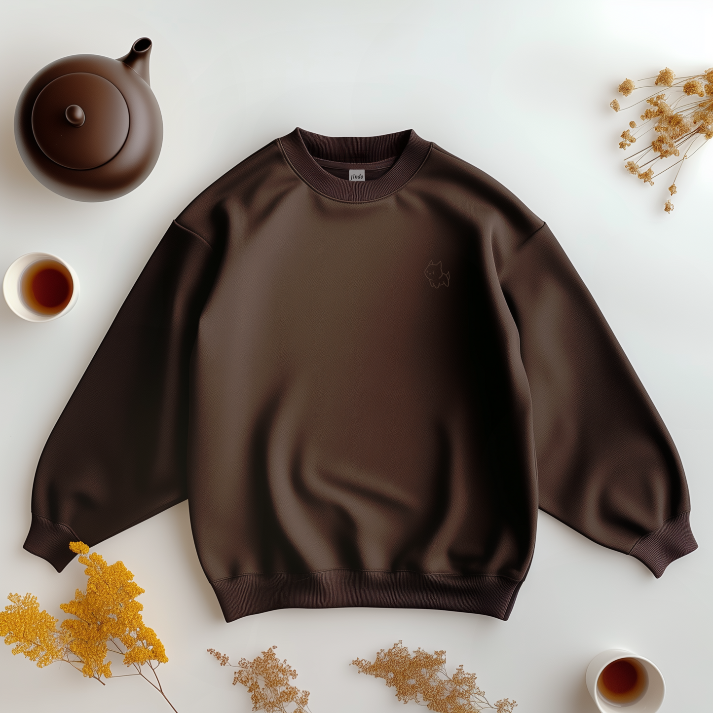 Essential Crewneck – Mocha