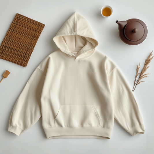 Essential Oversized Hoodie – Cream